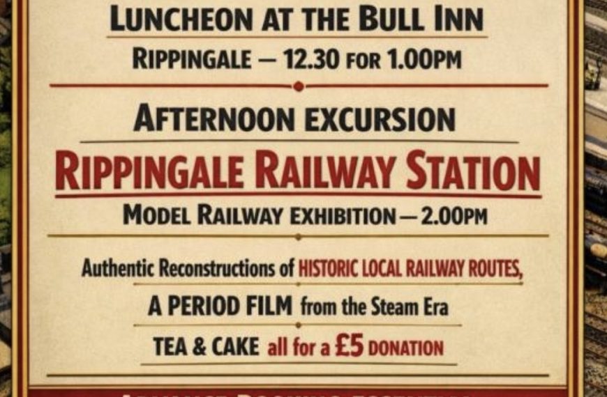 Chairman’s Outing to Rippingale Railway Station